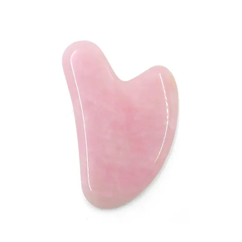 🌸 Gua Sha de Cuarzo Rosa – La Herramienta de Belleza que Tu Piel Merece ™