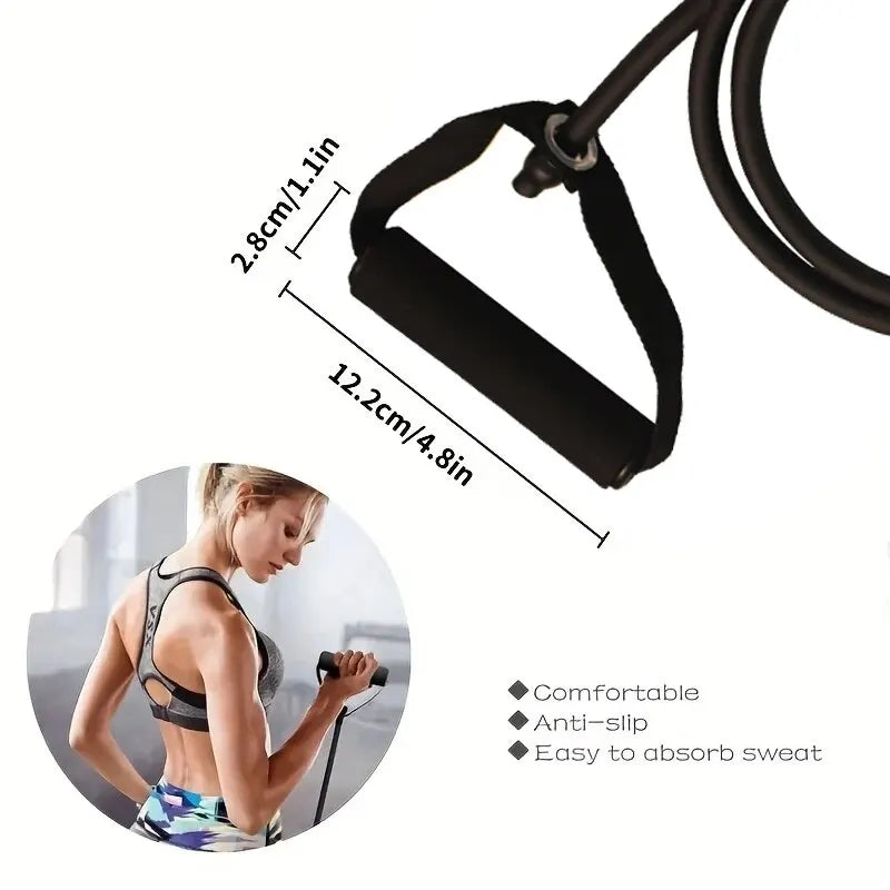 Bandas de Resistencia de Látex – 5 Niveles para Entrenamiento Completo ™