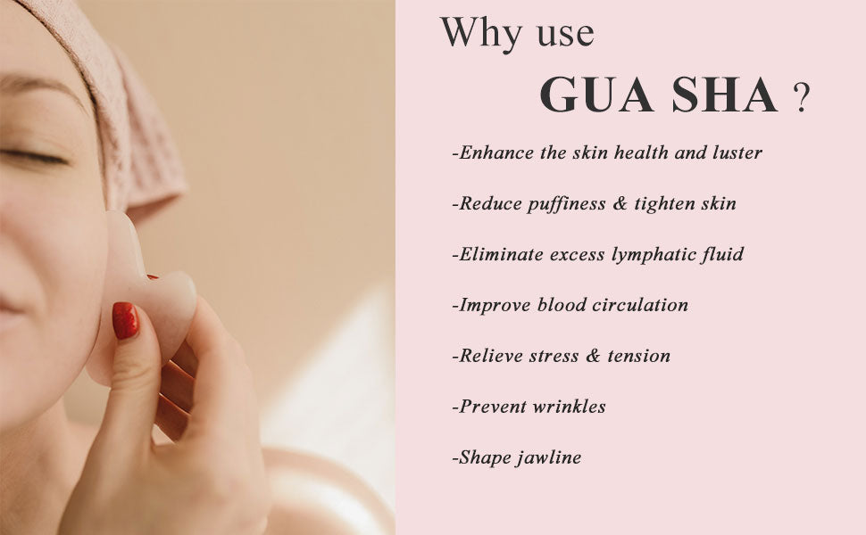 🌸 Gua Sha de Cuarzo Rosa – La Herramienta de Belleza que Tu Piel Merece ™