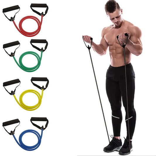 Bandas de Resistencia de Látex – 5 Niveles para Entrenamiento Completo ™