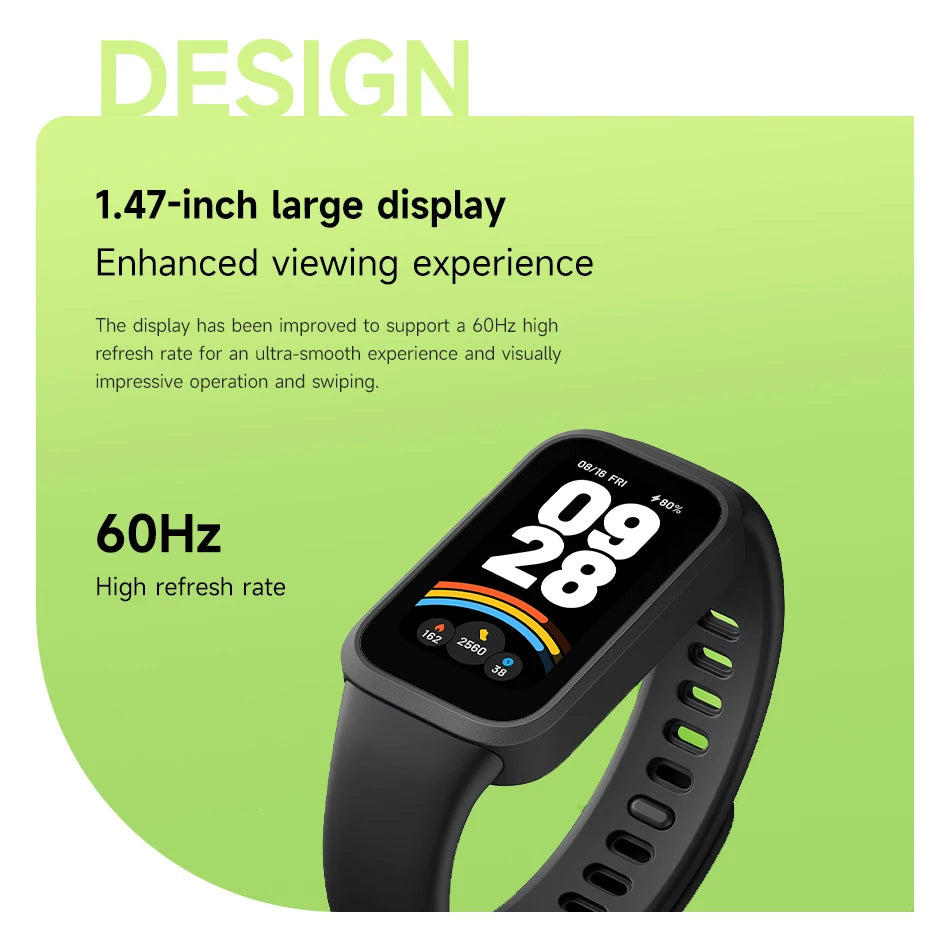 Brazalete inteligente de fitness – Monitor de actividad y pulsera smartwatch ™